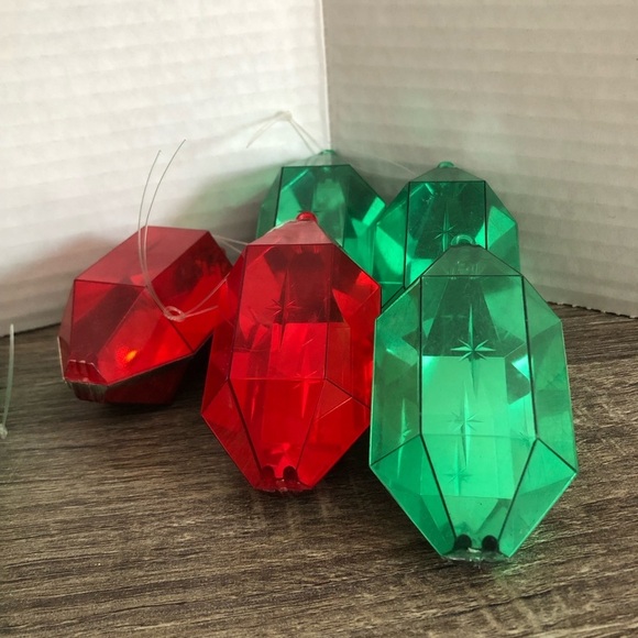 Vtg Jewel Brite Ornaments - Picture 7 of 17